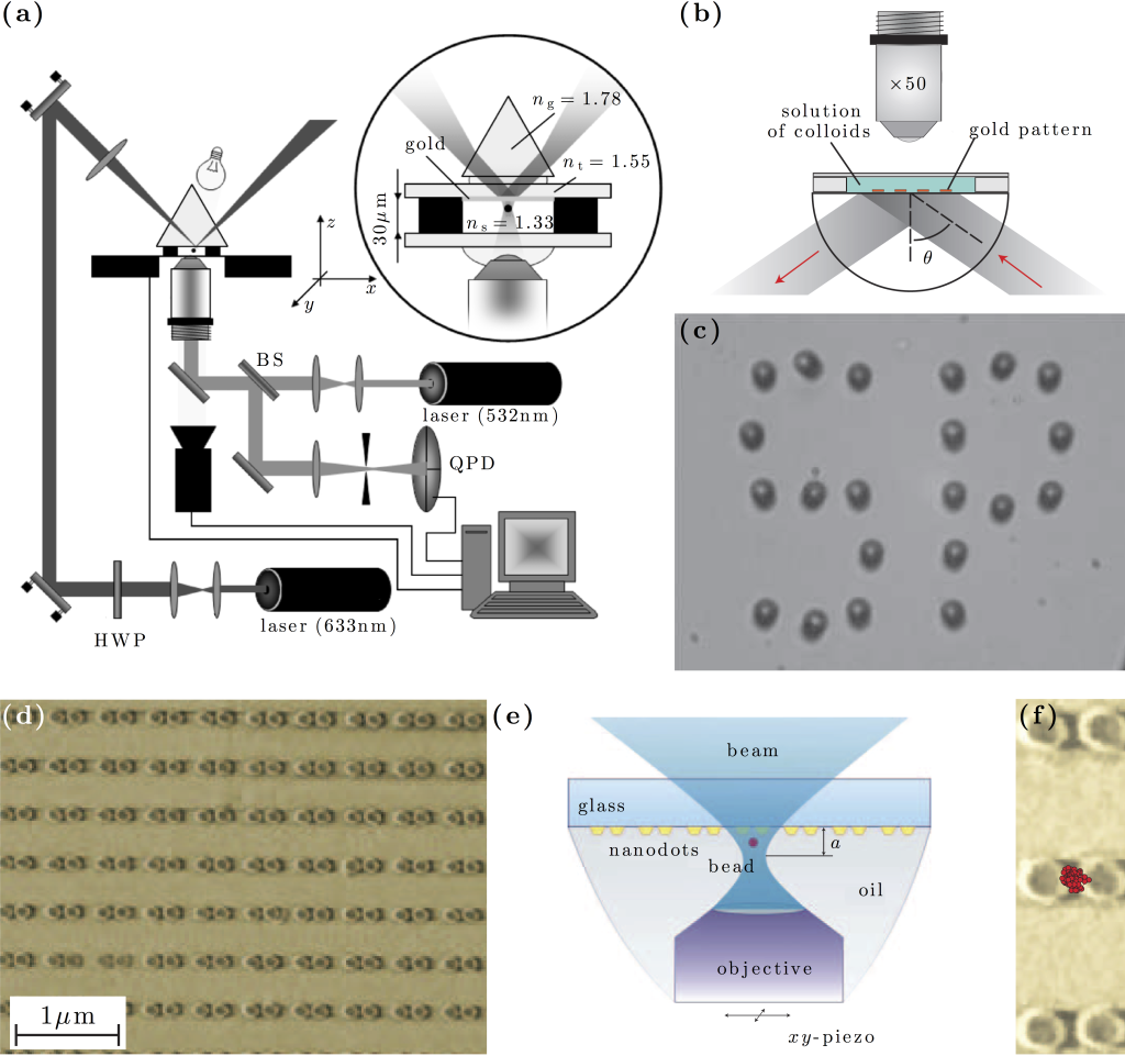 Figure 12.11 — Plasmonic traps — Optical Tweezers Principles and